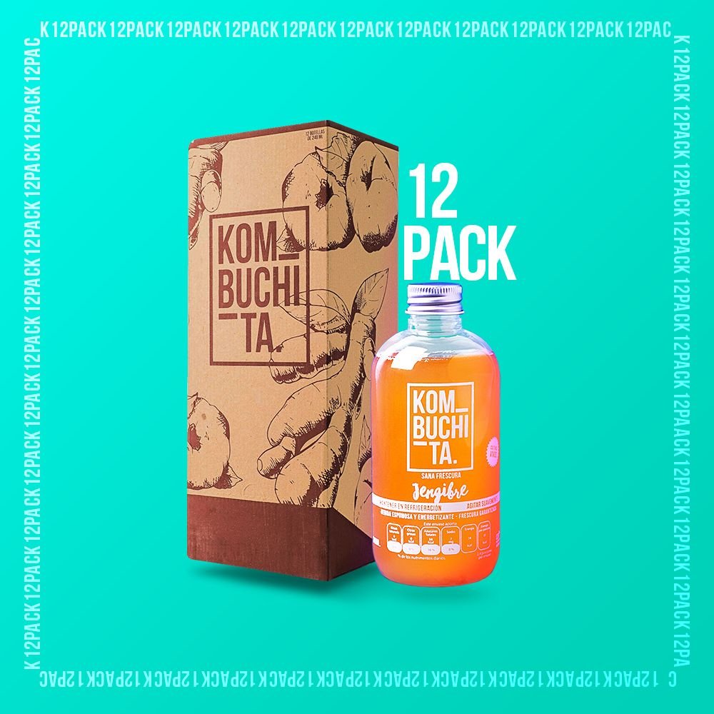 Kombuchita Jengibre - Kombuchita MX